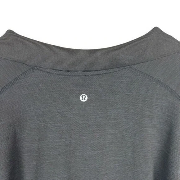 Lululemon Mens Performance Polo Size XXL Gray Short Sleeve‎ Golf Sporty Athletic - Picture 7 of 11